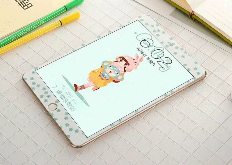 mô hình mới của Apple ipada1822 2017 thép toàn màn hình phim phim ipa ipad tablet chỉ màu 9,7 inch - Phụ kiện máy tính bảng ốp lưng ipad mini 4