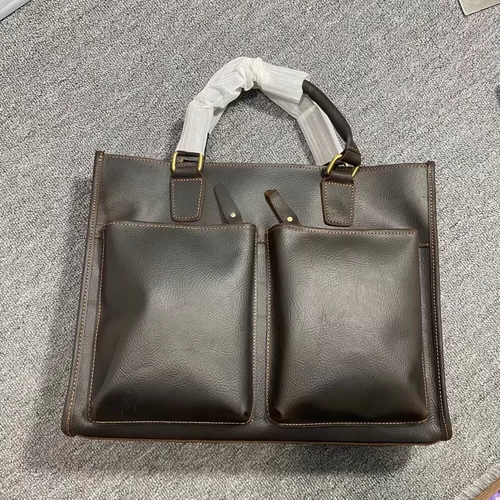 Ретро кожаный ноутбук, барсетка, сумка на одно плечо, бизнес-версия, из натуральной кожи