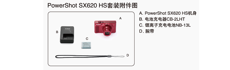 Máy ảnh kỹ thuật số Canon PowerShot SX620 HS HD Máy ảnh kỹ thuật số - Máy ảnh kĩ thuật số máy chụp hình mini