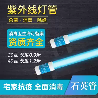 UV disinfection lamp lamp car quartz Ozone Sterilization lamp kindergarten school hospital home 30w40 Watt 90