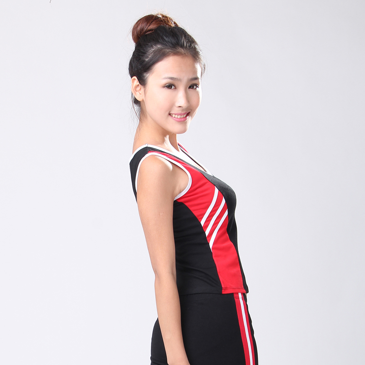 Thể thao vest yoga quần áo thực hành đào tạo thể dục áo sơ mi nữ thể dục nhịp điệu top dance thể dục dụng cụ phù hợp với nhỏ giày múa