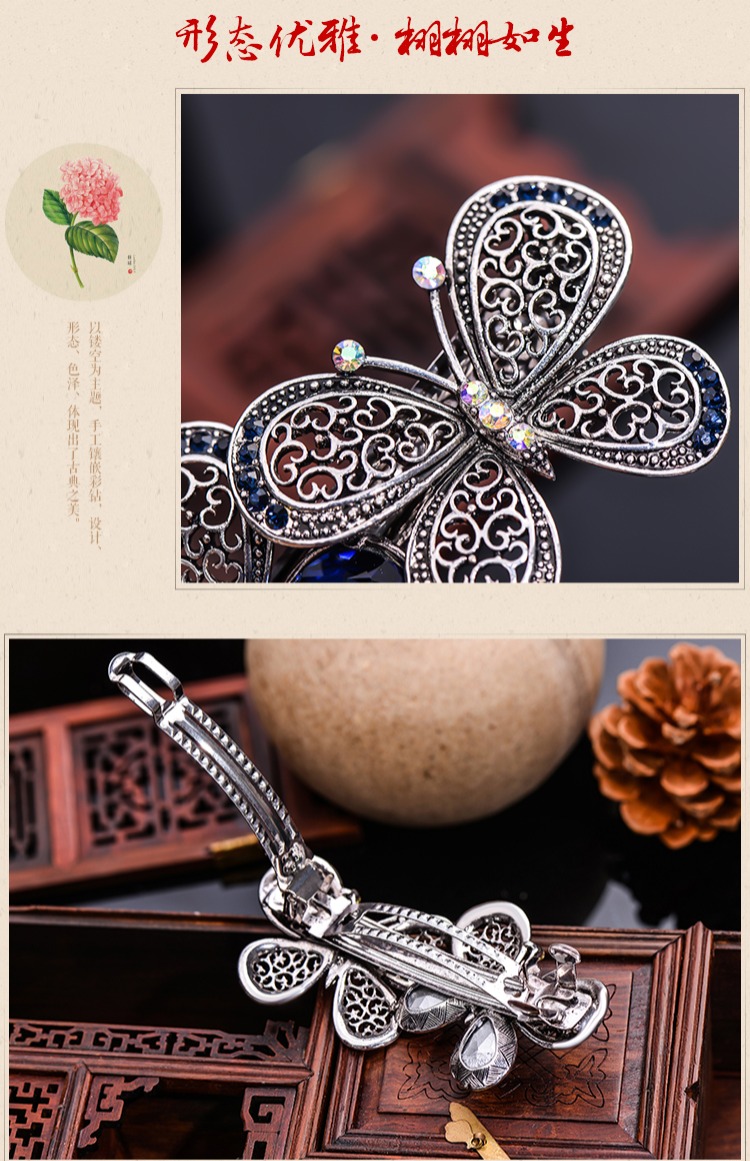 Clip mùa xuân Clip tóc lớn Hàn Quốc phụ kiện tóc người lớn Hàn Quốc thời trang Hàn Quốc clip đuôi ngựa hoang dã Top clip cổ gió thẻ kẹp tóc em bé
