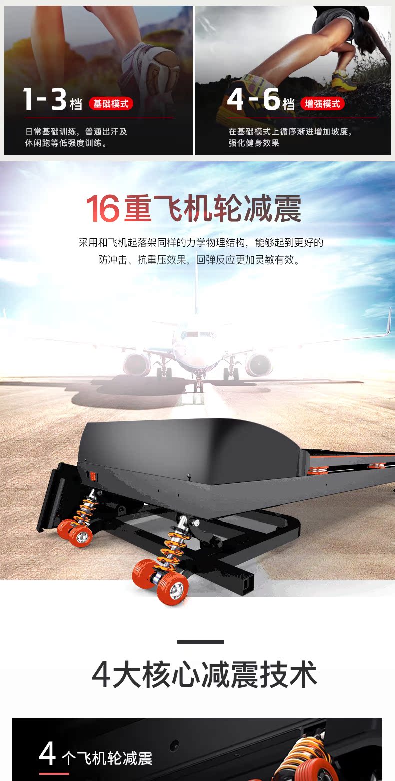 Máy chạy bộ Li Jiujia S600 mẫu nhà đa chức năng nhỏ trong nhà mini gấp siêu yên phòng tập thể dục chuyên dụng - Máy chạy bộ / thiết bị tập luyện lớn máy chạy bộ tempo ts1