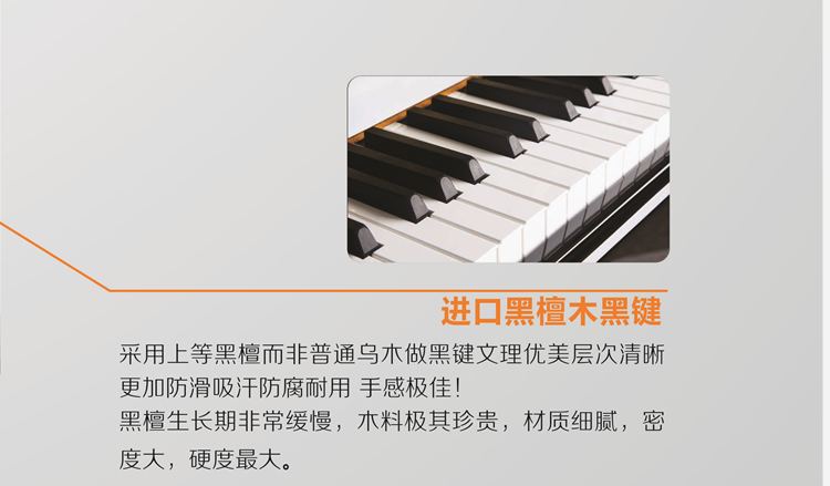 Pyropost parost piano P5-UP125B nâng cấp Bàn phím cân bằng Dấu mở rộng Thanh liên kết gỗ rắn yamaha p105