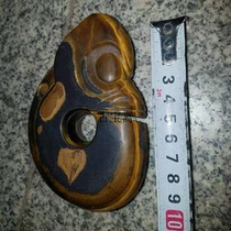 Hongshan culture antique ancient jade Liangzhu culture old Jade Wood stone tiger Stone Dragon tire ornaments jade pig dragon turn