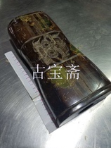 Hongshan culture Antique Ancient jade pillow Old Jade Liangzhu Culture Xiuyu Jade pillow Ancient text decoration Antique jade turn