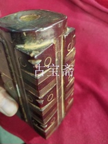Hongshan Culture Jade Jade Jade Cong Orbit Liangzhu Culture Gaogu Old Jade Square Cong Dragon Beast