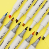 STA Starmak Pen Soft Tubo Одиночный Essentiess Essential Essential Essential Essential Skin, выполняющий черный черный аспирант -дизайн Специальный набор Single Single 0 № 0 Mark Pen 3212