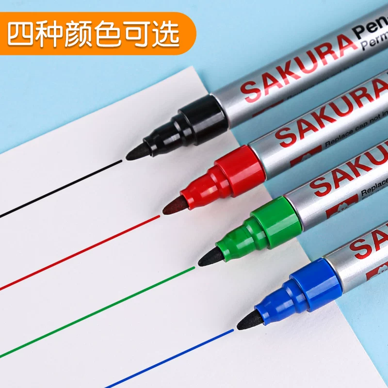 Японский импортируемый SAKURA однопанельный пенал карандаш Pen XPK масляная отметка Pen Boxer Pen Pen Pen-Touch CD-Rile CD-Rile Pen Логистическая индустрия Pen 6/12 коробок
