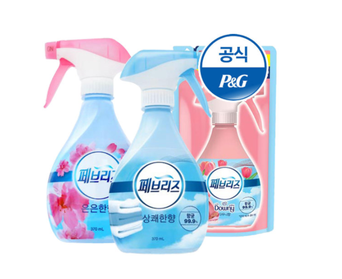 South Korean wind times clear febreze fiber deodorant 370ml 2 wind times clear