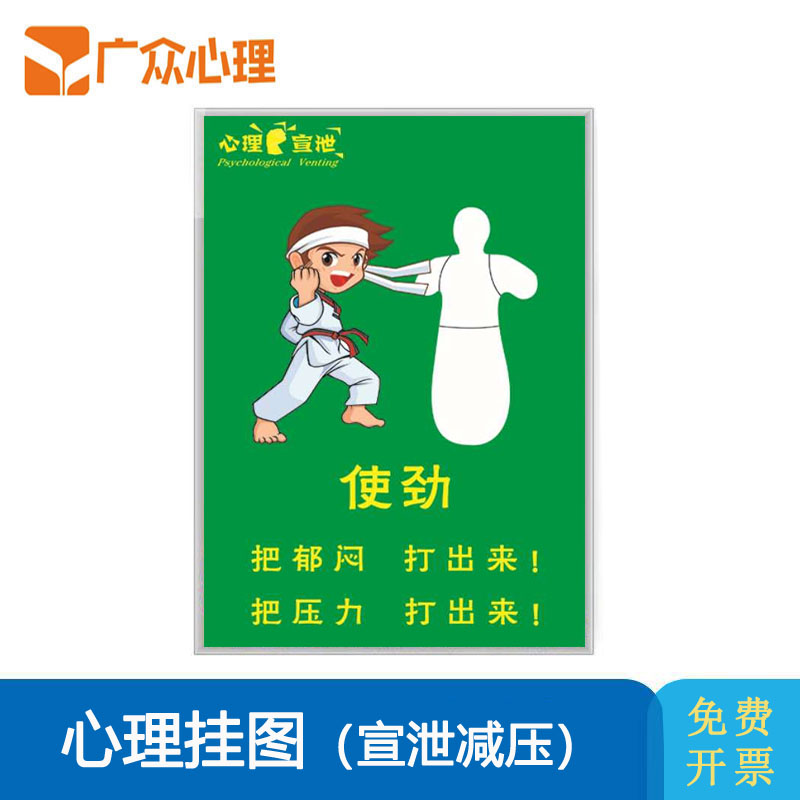 Psychological Counseling Room Wall Chart Catharism Decompression Treatment Counselling Vent Modern Decoration Painting With Frame Poster Brief Hang Painting