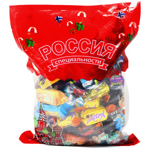 俄罗斯进口巧克力糖果喜糖500g