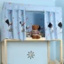 Kính thiên văn đơn giản ánh sáng tươi cô gái giường dây thừng gió trẻ em hiện đại màn rèm cửa