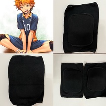 Volleyball Boys Karasuno High School Volleyball Club Hinata Shoyo Kageyama Tobio Black Knee Pads