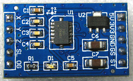 MMA 7361 3 axis acceleration sensor module replaces 7260 large quantities of spot