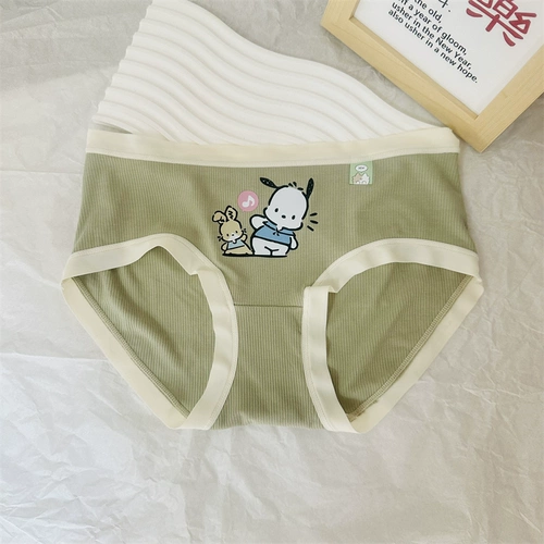 Мягкая нуго ~ 3 брюки санрио -нижнего белья девушка модальная милая мультипликационная куроми чистое хлопок.