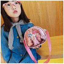 Childrens bag shoulder bag sequins small bag foreign style cute princess bag 2020 new baby coin wallet cartoon