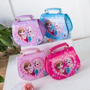 Childrens Bag 2020 New Ice và Tuyết Odd Cạnh Cô gái Shoulder Bag dốc chúa Aisha Little Girl Hand