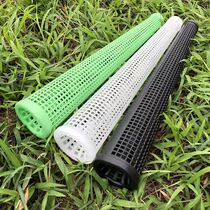 Yellow Eel Cage Lengthened 62CM Plastic inverted Fish Cage Clay-lined Cage Automatic Trapping Bait Horn Cage