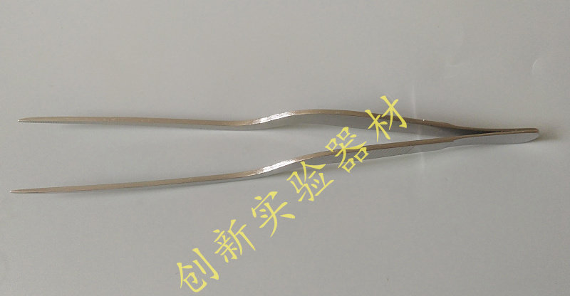 不锈钢枪状镊子 组培水培镊子接种器械14cm16cm20cm23cm26cm30cm