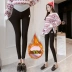 Quần bà bầu quần legging mùa thu đông quần áo cộng với nhung dày thắt lưng thấp nâng chân quần mang thai quần mùa đông bà bầu quần dài shop quần áo bầu Phụ nữ mang thai quần / quần bụng