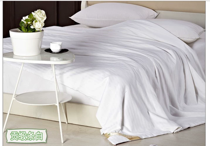 Bông satin chăn bông chăn đôi bộ đơn mảnh đặc biệt nệm lụa bông bên trong - Quilt Covers chăn mỏng