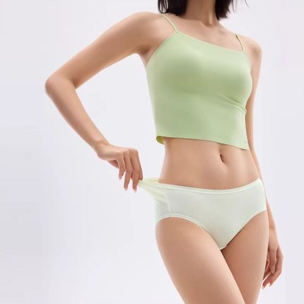 蕉下女士抗菌棉质内裤CT387透气底裤3条装5A抗菌平角内裤四季短裤