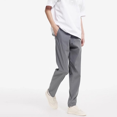 舒服裤|森马休闲裤男轻商务通勤风小脚西裤夏季长裤凉感百搭裤子