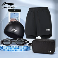 Черный комплект, штаны, водонепроницаемая плавательная шапочка, водонепроницаемая сумка, защита мобильного телефона, непромокаемая сумка