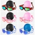 Kính bơi Li Ning đặt mũ chống sương mù HD cho nam và nữ kính bơi phẳng ánh sáng cận thị kính lớn độ chuyên nghiệp kính - Goggles