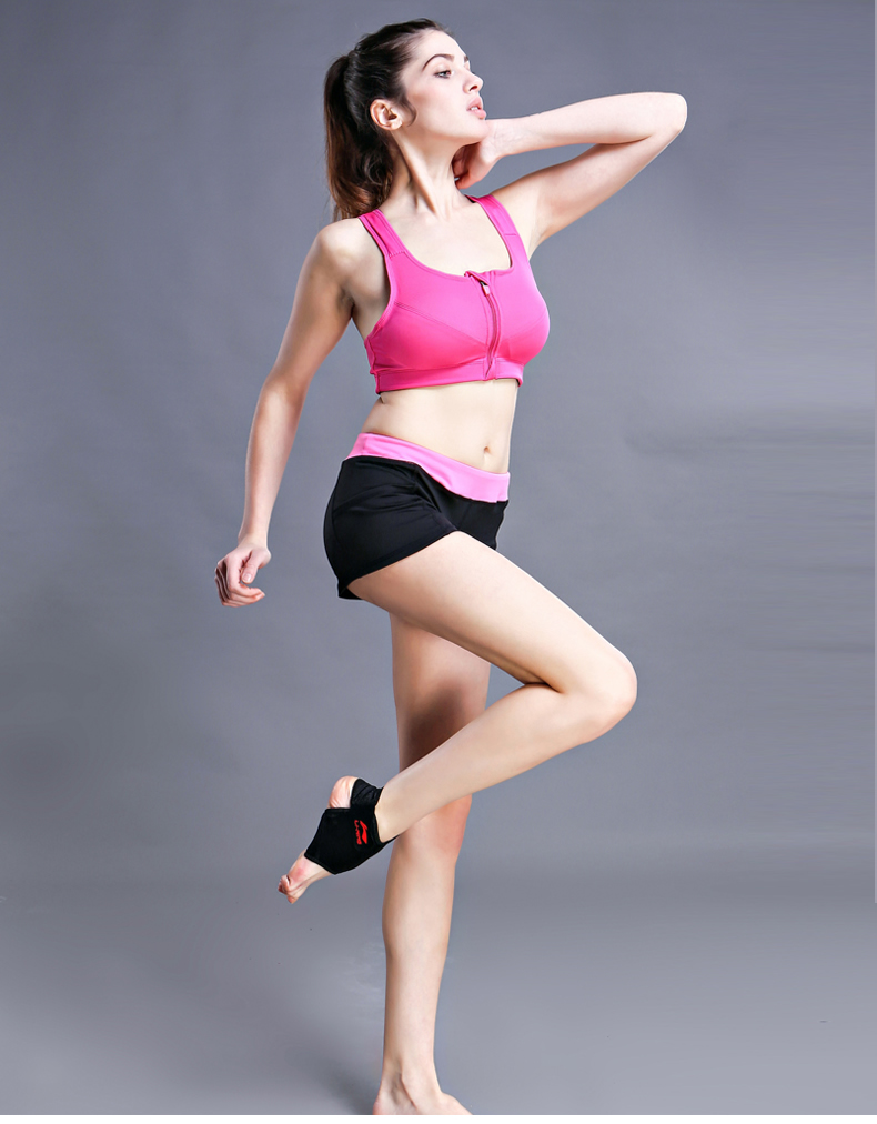 Li Ning mắt cá chân thể thao mở áp lực bảo vệ mắt cá chân có thể điều chỉnh mắt cá chân nam nữ thể thao yoga tập thể dục mắt cá chân - Dụng cụ thể thao miếng băng đầu gối
