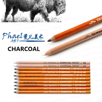 US Generals General brand Carbon pen HB 2B 4B 6B558-White Carbon pen High gloss