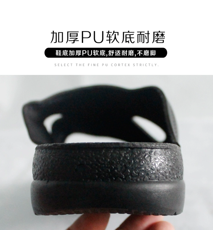 Dép chống tĩnh điện mùa hè đi làm không bụi, tĩnh điện cho nam nữ, unisex, xưởng không bụi nhà xưởng, đế mềm dày dặn dép esd