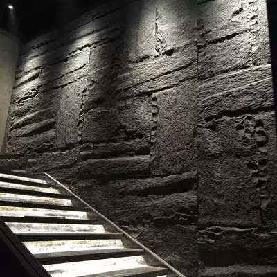 New product lightweight cultural stone pu resin stone skin TV background wall imitation stone mushroom stone cultural stone background wall