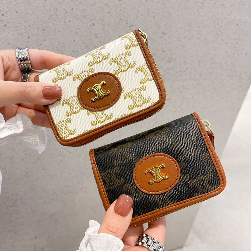 OneSeven 17 2022 New Arc de Triomphe card holder women's high-end exquisite multi-card space compact card holder thin