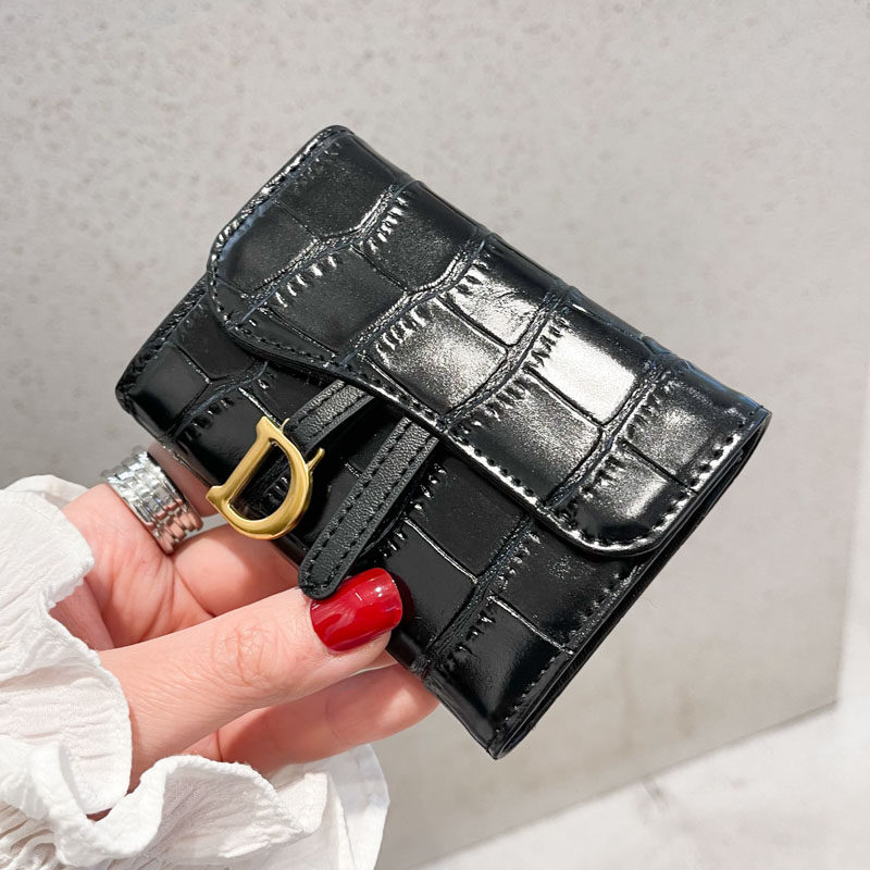 OneSeven Yiqi High-grade Leather Card Holder Ladies Multi-card Delicate Small Explosive Driver's License Document Holder