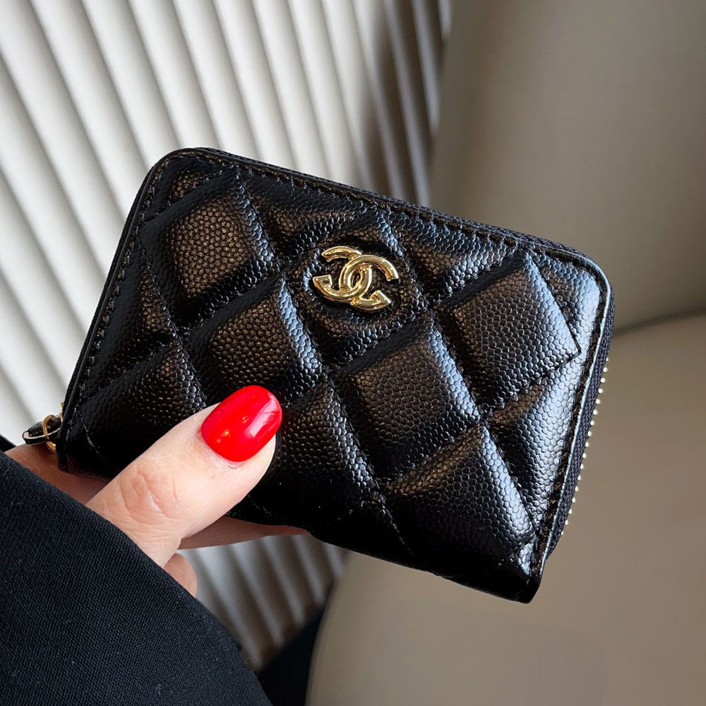 Small Aromas GENUINE LEATHER CARD BAG LADY MULTI-POSITION HIGH LEVEL SENSUAL ZIPPED CARD BAG DOCUMENT CLIP CAR SEWN FASHION SMALL KCLAMP-TAOBAO