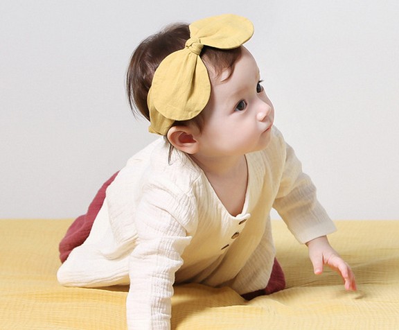 Kid's Cute Bunny Ears Star Bow Knot Cloth Hair Band display picture 5