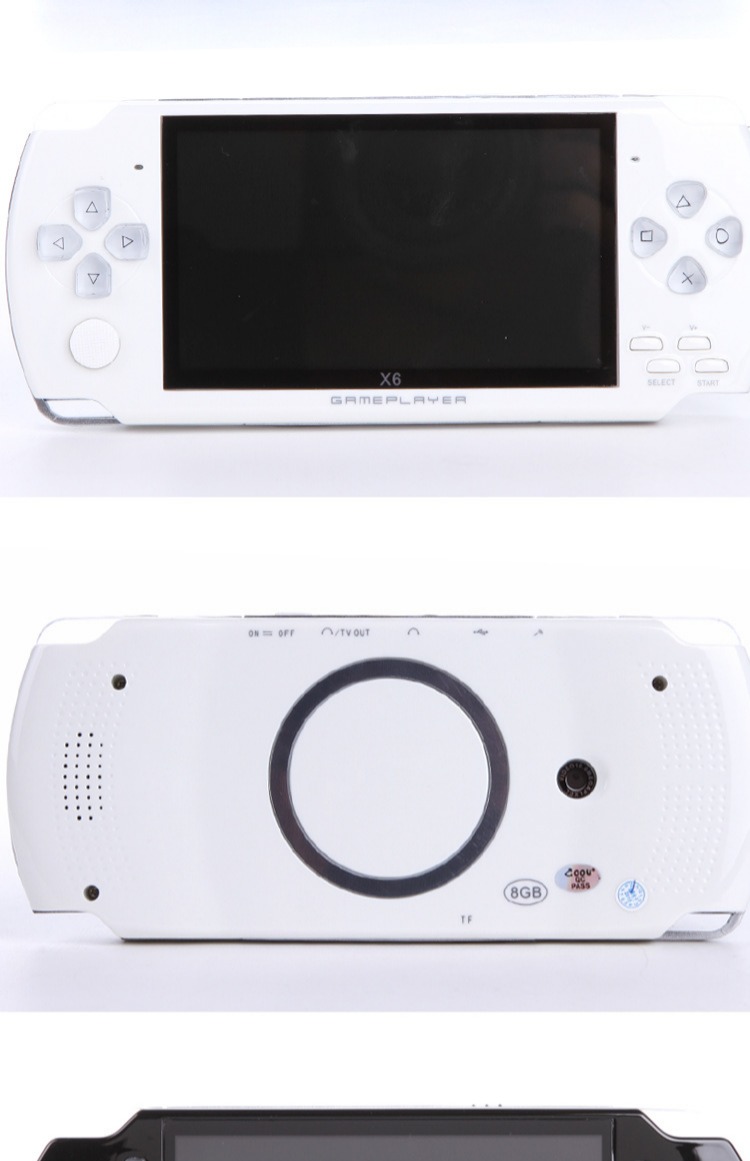 Máy chơi game cầm tay trẻ em X6 mát mẻ PSP màn hình lớn 80 sau hoài cổ cầm tay Nintendo HD 4.3 inch MP4 - Kiểm soát trò chơi tay cầm ps4 cho pc