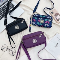 Сумка через плечо, сумка на одно плечо, нейлоновая водонепроницаемая сумка, небольшая сумка, кошелек, ключница