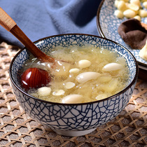 4-6 people almond Lily tangerine peel candied jujube white fungus crystal sugar stewed Sydney sugar water formula ingredients dessert material package