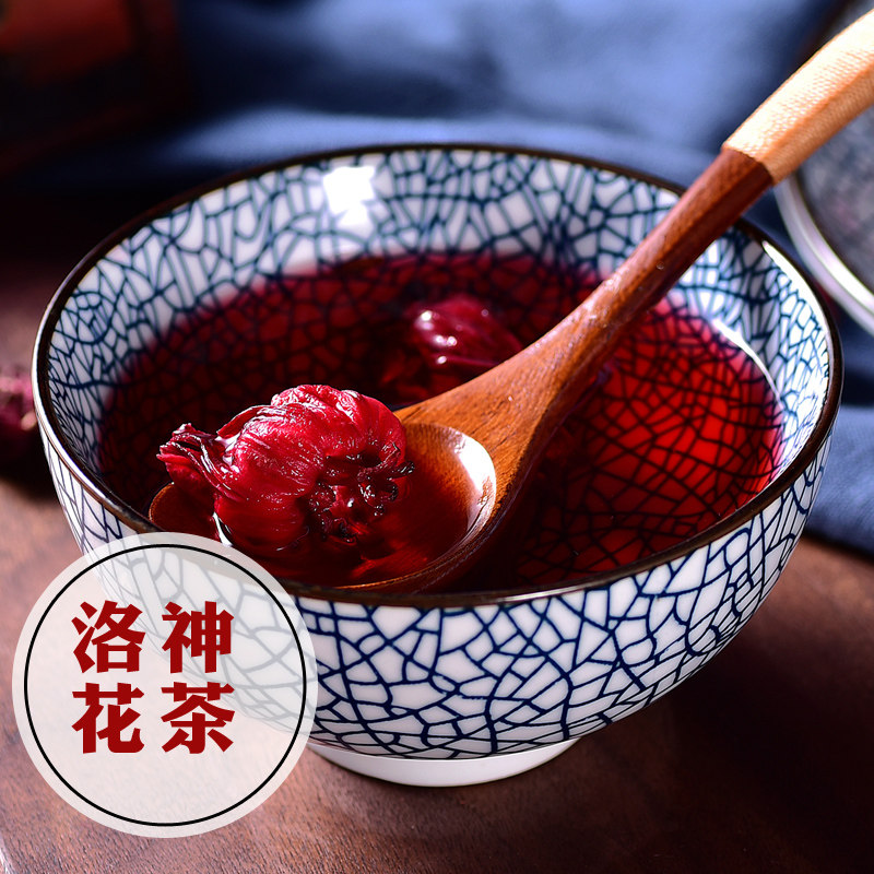 Two Canned 100g Loo God Flowers Tea Rose Eggplant Tea Yunnan Lo God Flowers Dried Flowers Fruits Tea Flowers And Flowers