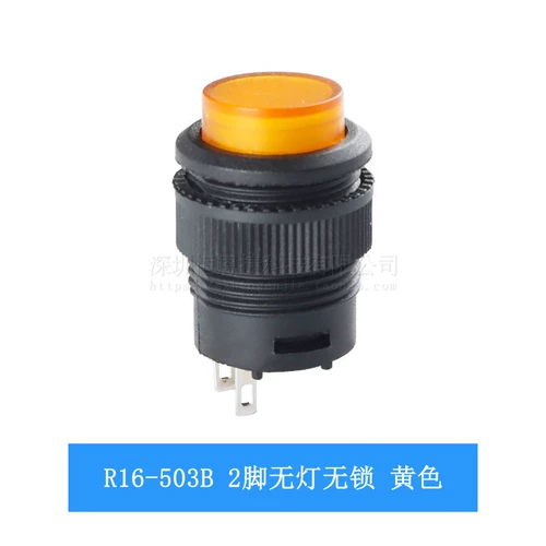 Переключатель кнопки кнопки питания R16-503A B AD BD Сброс светозазамажной лампы без света 2 фута 4 фута