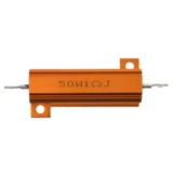 RX24 Золотая алюминиевая оболочка металлическая оболочка высокая охлаждающая сопротивление 10 Вт 25 Вт 50 Вт 150 Вт 200 Вт