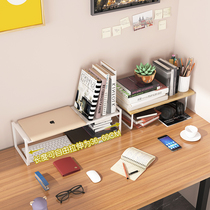 ins bookshelf desk desk storage rack office desk shelf books tidying artifact desk partition