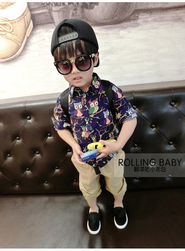 Chemise garcon à manche longue - Ref 2072869 Image 40