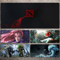 Knife Tower DOTA2 Mouse Pad Super Lock Side Shadow Magic Kar Sword Holy Game Perimeter Keyboard Mat Computer Desk Mat