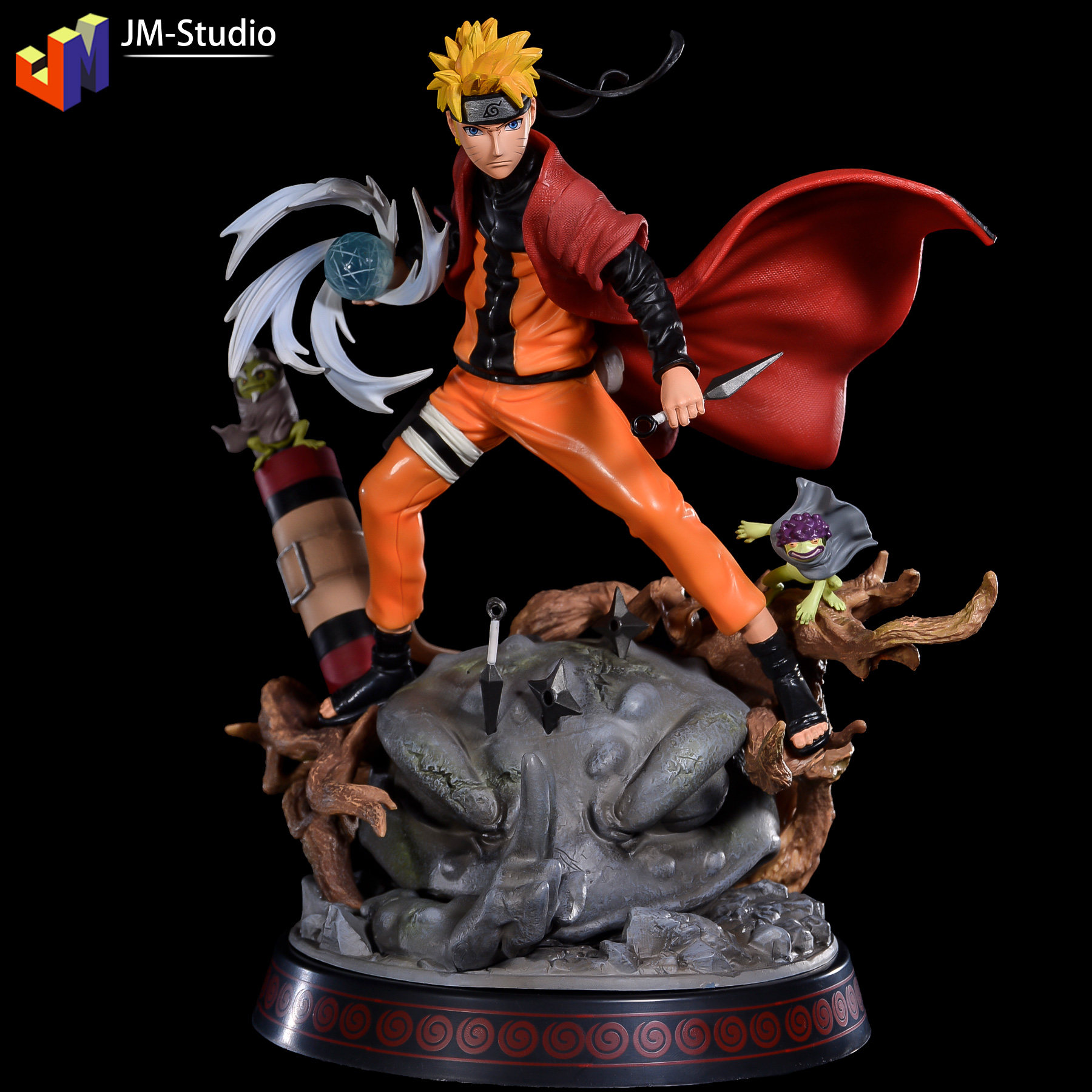 火影忍者GK燃爆现场！风蛤蟆仙人鸣人佐助鼬漩涡螺旋丸手办模型摆件雕像开箱测评🔥这波收藏值不值？_潮玩盲盒_淘宝游戏网, image size:1800x1800