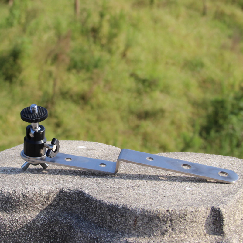 Bridge Raft Night Fishing Light Lamp Hanger Night Fishing Stainless Steel Universal Adjustment Fishing Light Bracket Metal Light Bracket Accessories