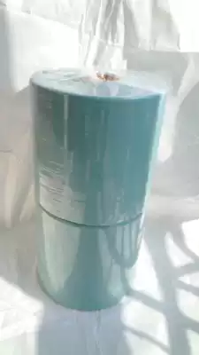 Factory direct supply blue-green embossing wipe large roll cotton 25CM * 38CM500PCS mold three coordinate instrument